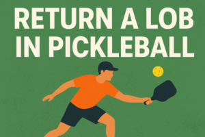 Cómo devolver un LOB en pickleball: spot, moverse y golpear con confianza